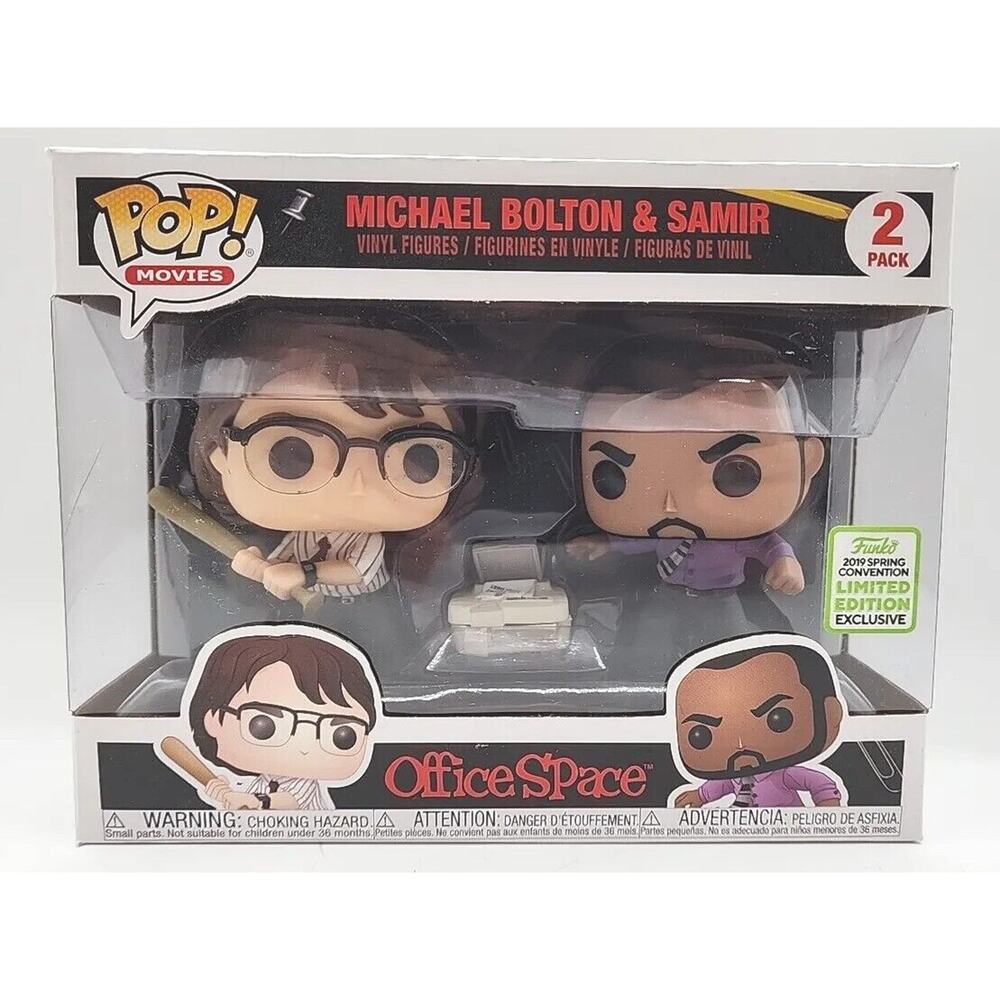 Funko Pop! Movies‎ Office Space 2 Pack Michael Bolton & Samir TSB